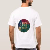 The comfortable and stylish 'Cozy Luxe Vibes' T-sh T-shirt (Achterkant)