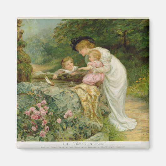 The Coming Nelson, van de perars Annual 1901 Magneet (Voorkant)