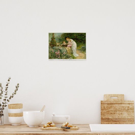 The Coming Nelson, van de perars Annual 1901 Poster (Keuken)