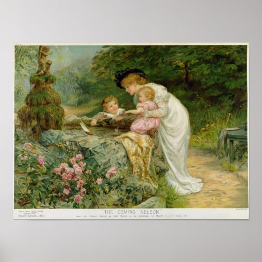 The Coming Nelson, van de perars Annual 1901 Poster (Voorkant)
