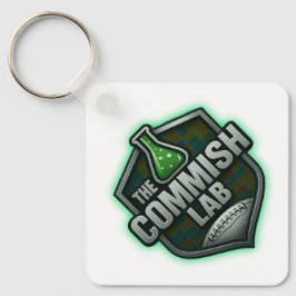 THE COMMISH LAB KEYCHAIN
