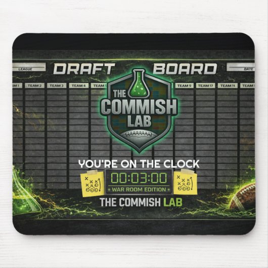 The Commish Lab Mouse Pad Muismat (Voorkant)