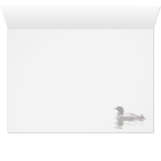 The-Common Loon keert terug naar Walden Pond (Binenzijde Horizontaal (Onderkant))