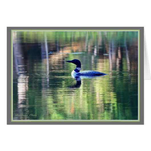 The-Common Loon keert terug naar Walden Pond (Voorkant Horizontaal)