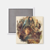 The Company and Elves of Mirkwood Magneet (Voorkant / Achterkant)