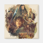 The Company and Elves of Mirkwood Magneet (Voorkant)