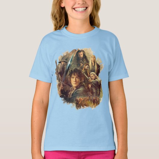 The Company and Elves of Mirkwood T-shirt (Voorkant)