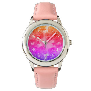 "The Complex Angel", omlijsting met Red Hearts Wat Horloge