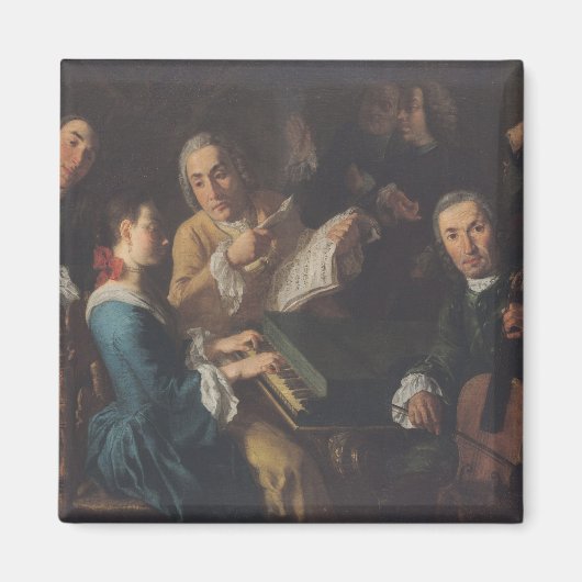 The Concert, c.1755 Magneet (Voorkant)