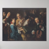 The Concert, c.1755 Poster (Voorkant)