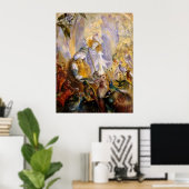 "The Concert" van Fitzgerald - Afdruk Poster (Thuiskantoor)