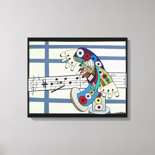 "The Conductor" van Ruchell Alexander Canvas Afdruk (Voorkant)