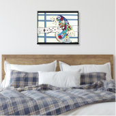 "The Conductor" van Ruchell Alexander Canvas Afdruk (Insitu (Slaapkamer))