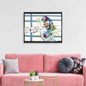 "The Conductor" van Ruchell Alexander Canvas Afdruk (Insitu (Woonkamer))