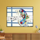 "The Conductor" van Ruchell Alexander Canvas Afdruk (Insitu (Woonkamer))