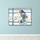 "The Conductor" van Ruchell Alexander Canvas Afdruk (Insitu (Houten vloer))