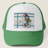 "The Conductor" van Ruchell Alexander Trucker Pet (Voorkant)