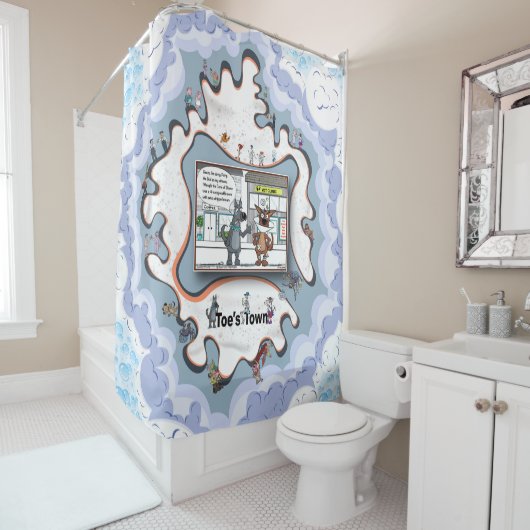 The Cone of Shame | Apology Douchegordijn (In situ)