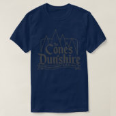 The Cones of Dunshire Parks and Recreation T-shirt (Design voorkant)