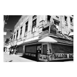 'The Coney Island Bowery' Fotoprint Foto Afdruk