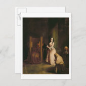The Confession, c.1755 (olie op canvas) Briefkaart (Voorkant / Achterkant)