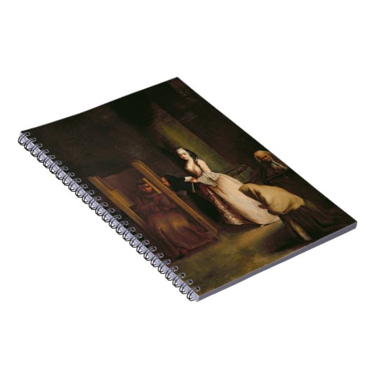 The Confession, c.1755 (olie op canvas) Notitieboek (Rechterzijde)