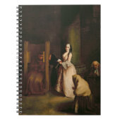 The Confession, c.1755 (olie op canvas) Notitieboek (Voorkant)