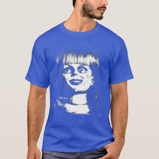 The Conjuring Annabelle Black & White Photo T-shirt