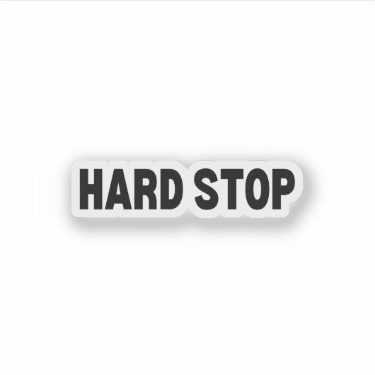 The Console Seal | Hard Stop Technische Laptop  Sticker (Voorkant)