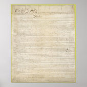 The Constitution of the United States of America Poster (Voorkant)