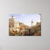 The Consummation of Empire van Thomas Cole (1836) Canvas Afdruk (Voorkant)