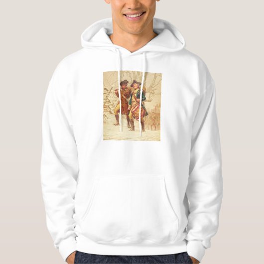The Continentals by Frank Blackwell Mayer 1875 Hoodie (Voorkant)