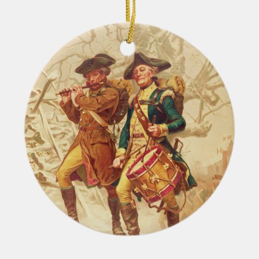 The Continentals by Frank Blackwell Mayer 1875 Keramisch Ornament (Voorkant)