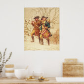 The Continentals by Frank Blackwell Mayer 1875 Poster (Keuken)
