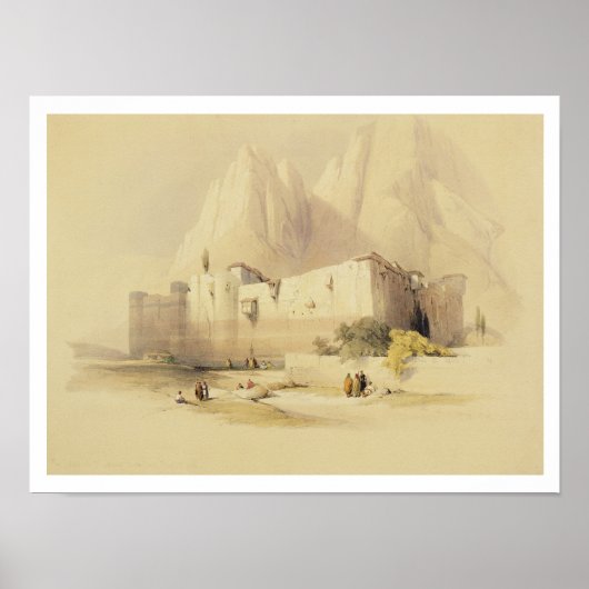 The Convent of St. Catherine, Mount Sinai, februar Poster (Voorkant)
