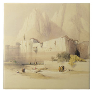 The Convent of St. Catherine, Mount Sinai, februar Tegeltje