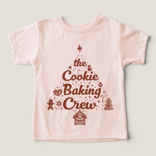 The Cookie Baking Crew Christmas Tree Design (Design voorkant)