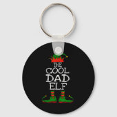 The Cool Dad Elf Family Matching Funny Christmas G Sleutelhanger (Voorkant)