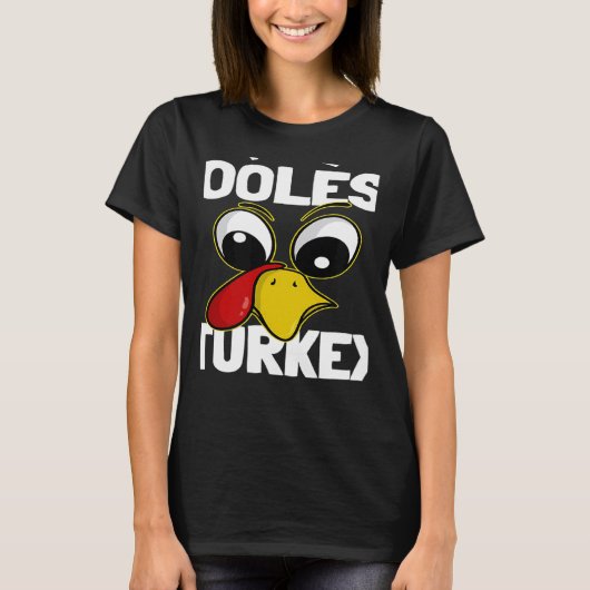 The Coolest Turkey Family Group Matching Thanksgiv T-shirt (Voorkant)