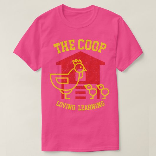 The Coop Loving Learning Sharpsburg GA T-shirt (Design voorkant)