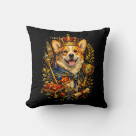 The Corgi King Kussen