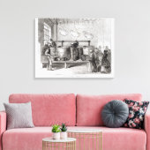 The Cork Society of Friends' Soup House Canvas Afdruk (Insitu (Woonkamer))