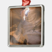 The Corkschroef in Upper Antelope Canyon, Navajo Metalen Ornament (Links)