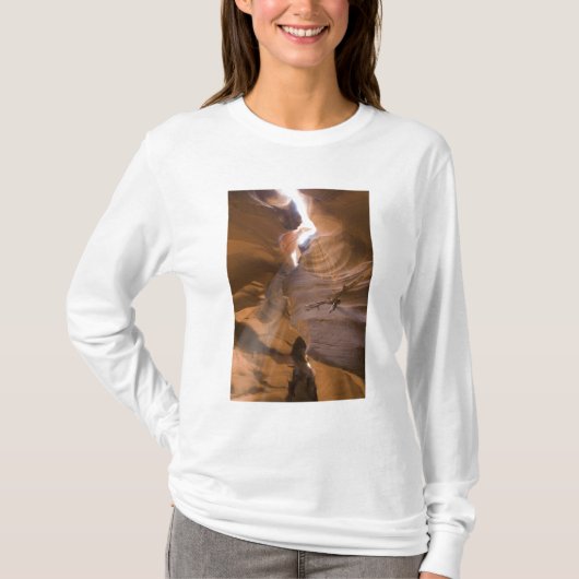 The Corkschroef in Upper Antelope Canyon, Navajo T-shirt (Voorkant)
