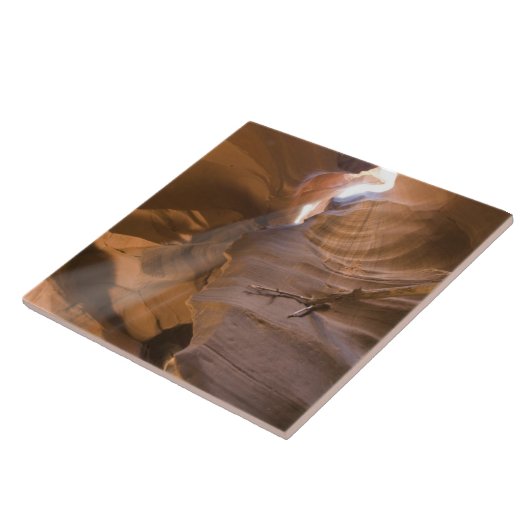 The Corkschroef in Upper Antelope Canyon, Navajo Tegeltje (Zijkant)