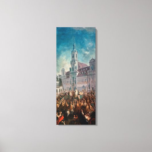The Coronation of Empress Canvas Afdruk (Voorkant)