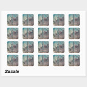 The Coronation of Empress Vierkante Sticker (Vel)