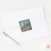 The Coronation of Empress Vierkante Sticker (Envelop)