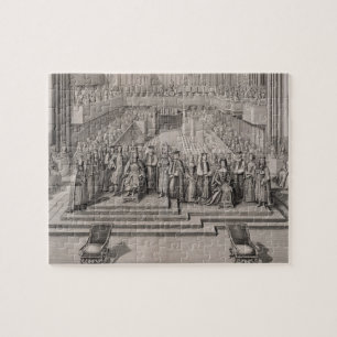 The Coronation of King James II (1633-1701) en hi Legpuzzel