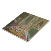 The Coronation of King James II (1633-1701) van a Tegeltje (Zijkant)